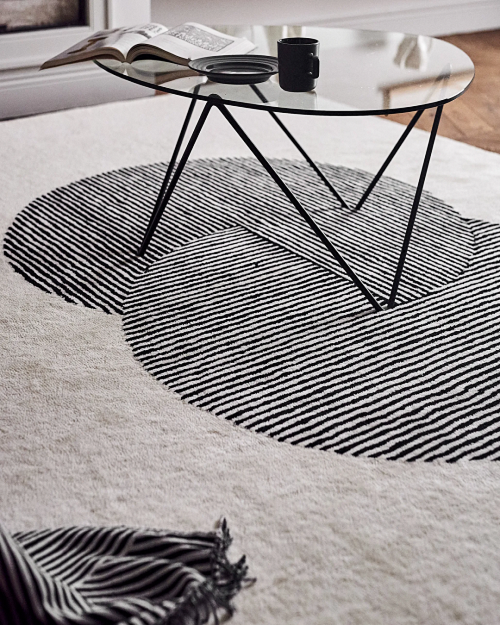 Clique Wool Rug - Bone White