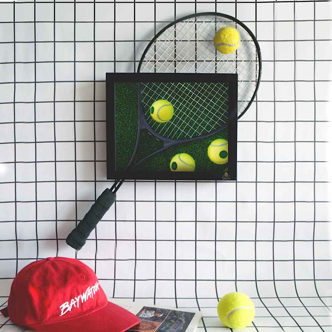 Tennis Wall Art Decor Hanging