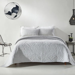 Capitol Quilted Bedding Set Of 3 | Colours Available