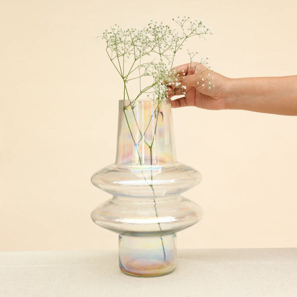 Ripple Glass Vase | Colours Available