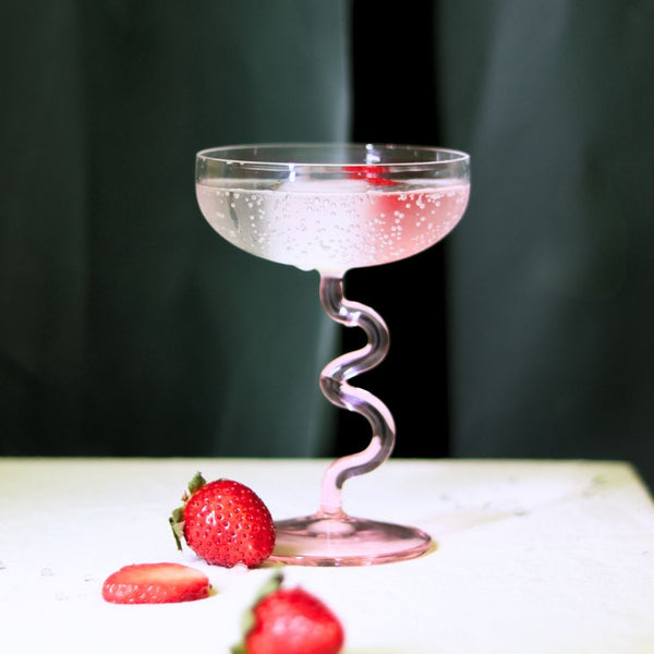 Swirl Cocktail Glass