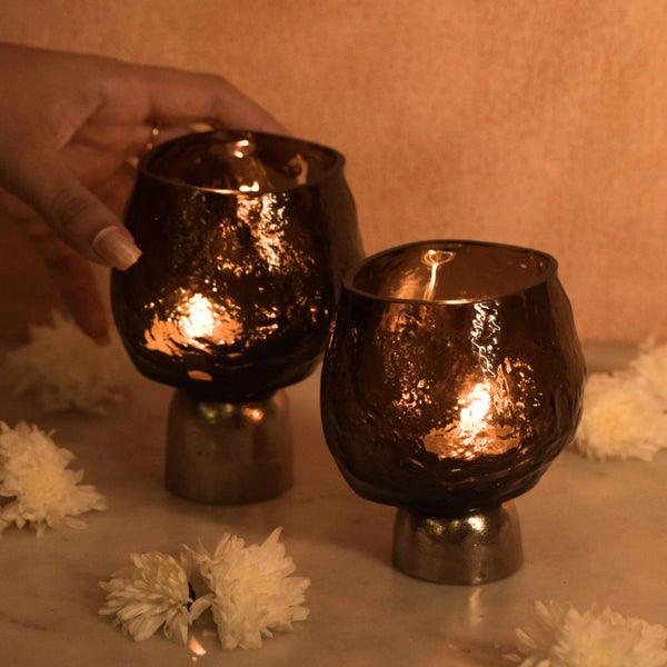 Theia Tea-light Candle Holder