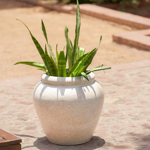 NEW IN - Rustic Tuscan Planter | Ivory