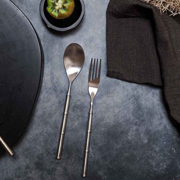 Rose Gold Ring Cutlery (2 pc set)